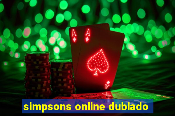 simpsons online dublado